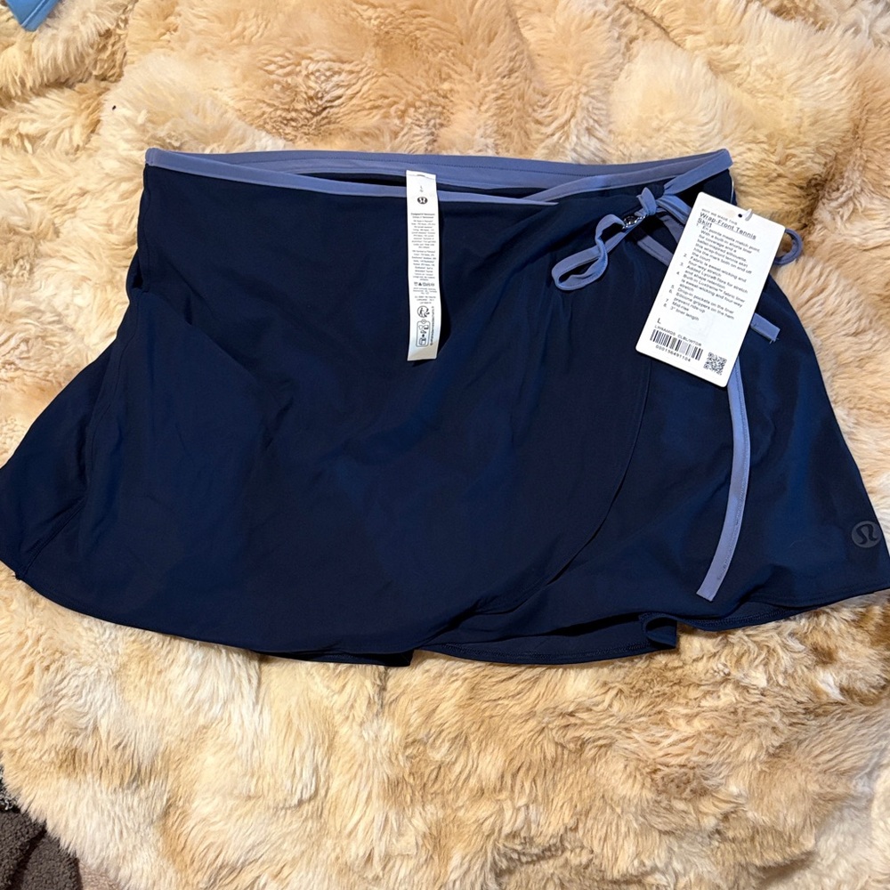 Lululemon NWT Wrap Front Tennis Skirt